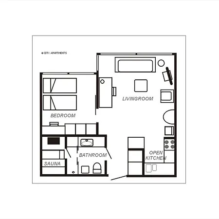 Huoneisto City -